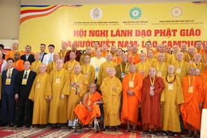Khai mạc hội nghị lãnh đạo Phật Giáo 3 nước Việt Nam - Lào - Campuchia