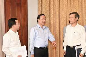 Chủ tịch UBND TPHCM Phan Văn Mãi kiểm tra công tác chuẩn bị Lễ tang Tổng Bí thư Nguyễn Phú Trọng