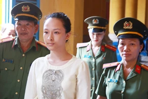 Trương Hồ Phương Nga trong một phiên tòa