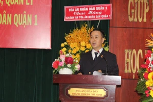 Điều động Chánh án TAND quận 1 Nguyễn Thành Vinh làm Chánh án TAND TP Thủ Đức