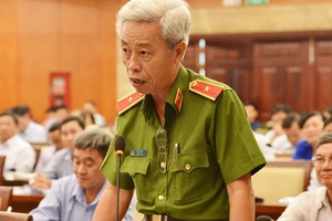  Thiếu tướng Phan Anh Minh, Phó Giám đốc Công an TP. Ảnh: VIỆT DŨNG