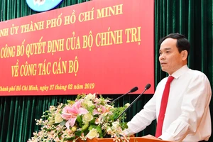 Nhiều gửi gắm với tân Phó Bí thư Thường trực Thành ủy TPHCM Trần Lưu Quang