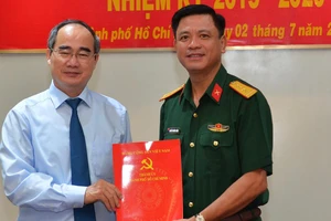  Đại tá Nguyễn Trường Thắng giữ chức Phó Bí thư Đảng ủy Quân sự TPHCM