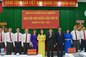 Ban Chấp hành Đảng bộ Học viện Cán bộ TPHCM nhiệm kỳ 2020-2025