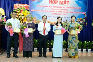 TPHCM: Nhiều quận, huyện kỷ niệm 90 năm Ngày truyền thống MTTQ Việt Nam