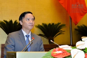 Ông Nguyễn Khắc Định, Chủ nhiệm Ủy ban Pháp luật của Quốc hội
