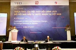Hội thảo Thách thức của việc thay đổi chính sách đối với nhà đầu tư nước ngoài tại Việt Nam
