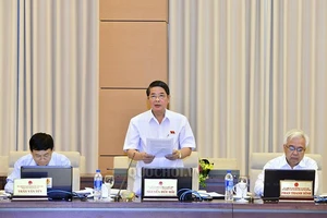 Ông Nguyễn Đức Hải, Chủ nhiệm Ủy ban Tài chính, Ngân sách của Quốc hội, Trưởng Đoàn giám sát của UBTVQH