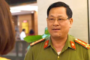 Đại tá Nguyễn Hữu Cầu, Giám đốc Công an Nghệ An. Ảnh: VTC