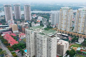 Nguồn vốn FDI đầu tư vào lĩnh vực bất động sản hiện đứng thứ 2 trong tổng vốn FDI đầu tư vào Việt Nam. Trong ảnh: Khu cao ốc tại phường Thảo Điền, quận 2, TPHCM. Ảnh: CAO THĂNG