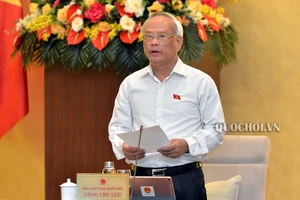 Phó Chủ tịch Quốc hội Uông Chu Lưu kết luận nội dung họp về một cấp chính quyền đô thị ở Đà Nẵng 