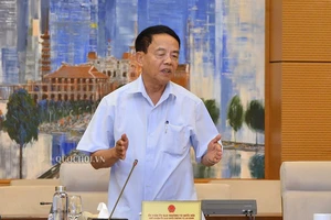Ông Võ Trọng Việt, Chủ nhiệm Ủy ban Quốc phòng – An ninh của Quốc hội 