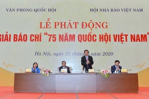 Tổng Thư ký Quốc hội, Chủ nhiệm Văn phòng Quốc hội Nguyễn Hạnh Phúc tại Lễ phát động 