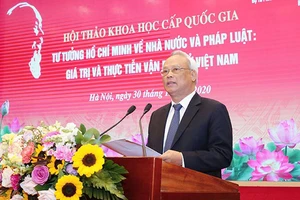 Hội thảo khoa học “Tư tưởng Hồ Chí Minh về Nhà nước và pháp luật: Giá trị và thực tiễn vận dụng ở Việt Nam”