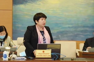 Chủ nhiệm Ủy ban Về các vấn đề xã hội Nguyễn Thuý Anh. Ảnh: QUANG PHÚC