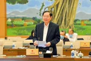 Bộ trưởng Bộ Nội vụ Lê Vĩnh Tân 