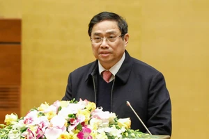 Đồng chí Phạm Minh Chính, Trưởng Ban Tổ chức Trung ương giới thiệu Hướng dẫn số 36 của Ban Tổ chức Trung ương về công tác nhân sự
