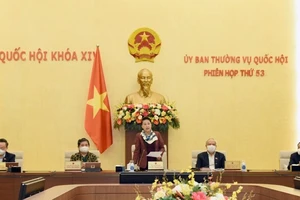 Chủ tịch Quốc hội Nguyễn Thị Kim Ngân phát biểu bế mạc phiên họp 