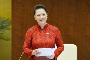 Chủ tịch Quốc hội Nguyễn Thị Kim Ngân: “Các đại biểu đã phát biểu thẳng thắn, trách nhiệm và đầy cảm xúc“