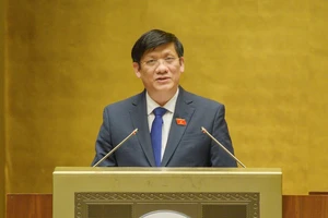 Bộ trưởng Bộ Y tế Nguyễn Thanh Long. Ảnh: QUANG PHÚC