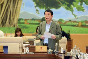Thứ trưởng Bộ Công an Lương Tam Quang nêu đề xuất bổ sung dịch vụ bảo vệ an ninh mạng vào các ngành nghề kinh doanh có điều kiện của Luật Đầu tư