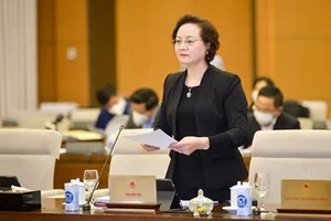 Bộ trưởng Bộ Nội vụ Phạm Thị Thanh Trà 