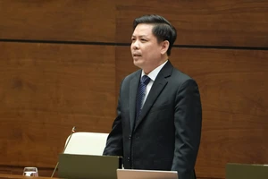 Bộ trưởng GTVT Nguyễn Văn Thể. Ảnh: QUANG PHÚC