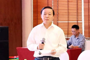 Bộ trưởng Bộ TN-MT Trần Hồng Hà