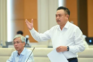 Chủ tịch UBND thành phố Hà Nội Trần Sỹ Thanh phát biểu tại phiên họp
