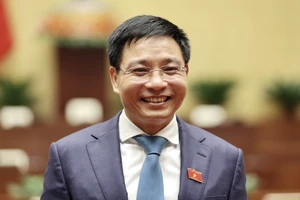 Tân Bộ trưởng Bộ GTVT Nguyễn Văn Thắng. Ảnh: QUANG PHÚC