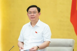 Chủ tịch Quốc hội Vương Đình Huệ phát biểu bế mạc phiên họp 