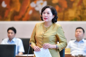 Thống đốc Ngân hàng Nhà nước Nguyễn Thị Hồng cho biết, giải ngân ngân sách nhà nước chậm so với yêu cầu