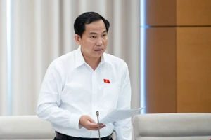 Chủ nhiệm Ủy ban Tài chính - Ngân sách Lê Quang Mạnh