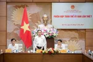 Phó Chủ tịch thường trực Quốc hội Trần Thanh Mẫn phát biểu chỉ đạo 