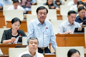 Bộ trưởng Bộ NN-PTNT Lê Minh Hoan. Ảnh: QUANG PHÚC