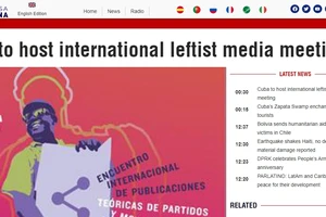 Hãng thông tấn Prensa Latina đăng tải thông tin về cuộc gặp