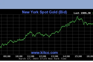 Giá vàng thế giới tiến gần 2.000 USD/ounce kéo giá vàng trong nước tăng theo