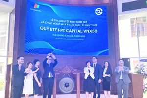 Quỹ ETF FPT CAPITAL VNX50 chính thức giao dịch trên sàn HoSE từ ngày 25-5