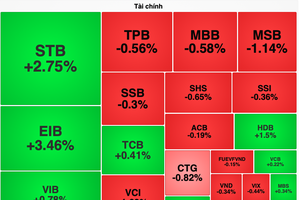 Chứng khoán tuột dốc cuối phiên