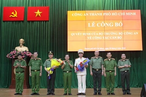 Đại tá Lê Hồng Nam giữ chức vụ Giám đốc Công an TPHCM từ ngày 1-7-2020