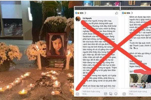 Thông tin hình ảnh lan truyền trên mạng đang tải kêu gọi quyên góp cho bé gái 8 tuổi bị bạo hành dẫn tới tử vong