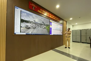 Camera giám sát xử lý vi phạm giao thông trên tuyến Quốc lộ 1A được đưa vào hoạt động