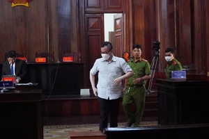 Bị cáo Tề Trí Dũng trong phiên xét xử vào ngày 16-9