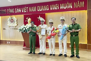 Thượng tá Trần Thị Kim Lý giữ chức Chánh Văn phòng Cơ quan CSĐT Công an TPHCM