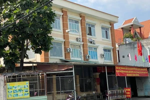 Trụ sở Công an phường Phú Thọ Hòa, quận Tân Phú