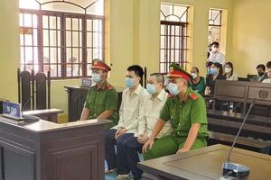 Các bị cáo tại tòa
