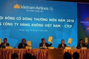 Vietnam Airlines chi trả cổ tức năm 2017 mức 8%