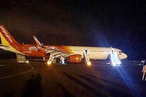 Chiếc máy bay gặp nạn tại sân bay Buôn Ma Thuột