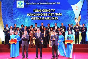 Vietnam Airlines được vinh danh Thương hiệu Quốc gia 2018
