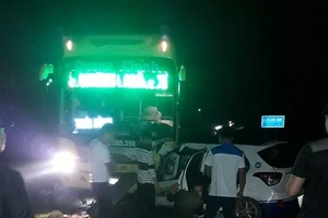 Hiện trường tai nạn làm 3 người chết tại Quảng Ninh
